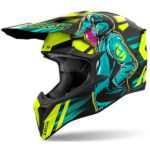 Шлем Airoh WRAAAP CYBER Yellow Matt, S