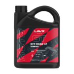 Масло моторное LAVR MOTO GT OFF ROAD 4T 10W40 синтетика  (4 л)