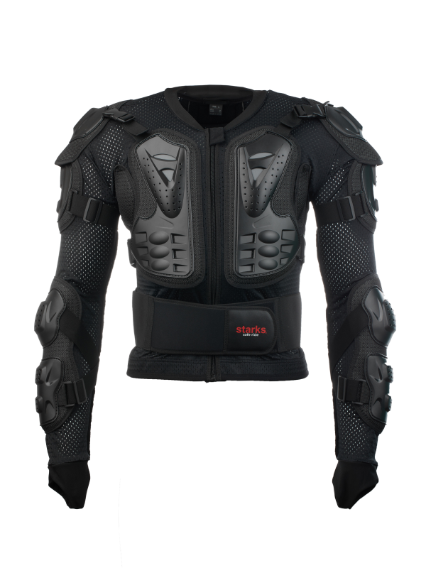 STARKS Body Armor Моточерепаха (Чёрный) (универсальный)