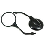 Зеркала мото (пара) SMP-022 прав. резьба M10 SM-PARTS (черный, 020225-573-5154)