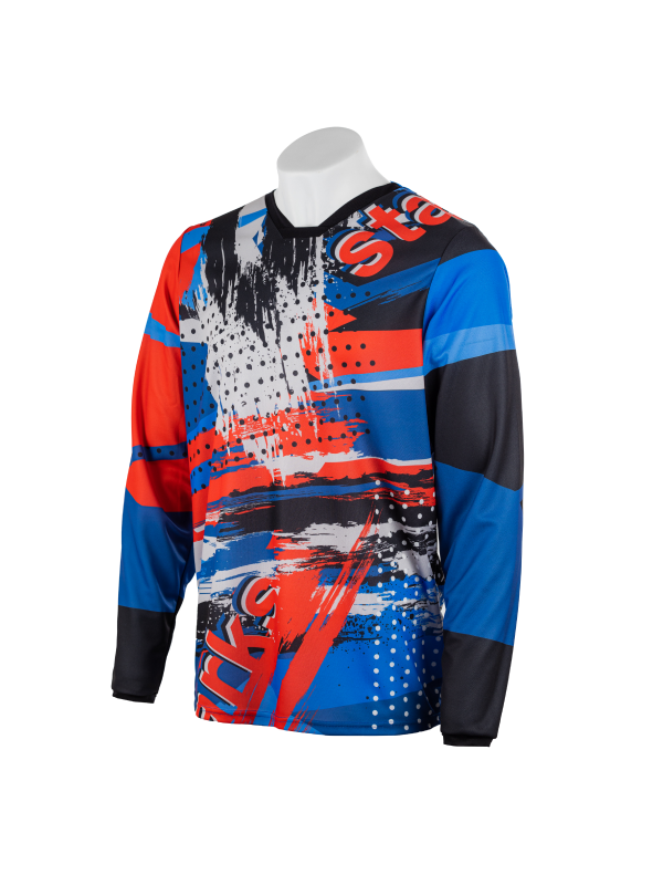 STARKS Джерси PHOENIX EVO Синий/Красный (L)
