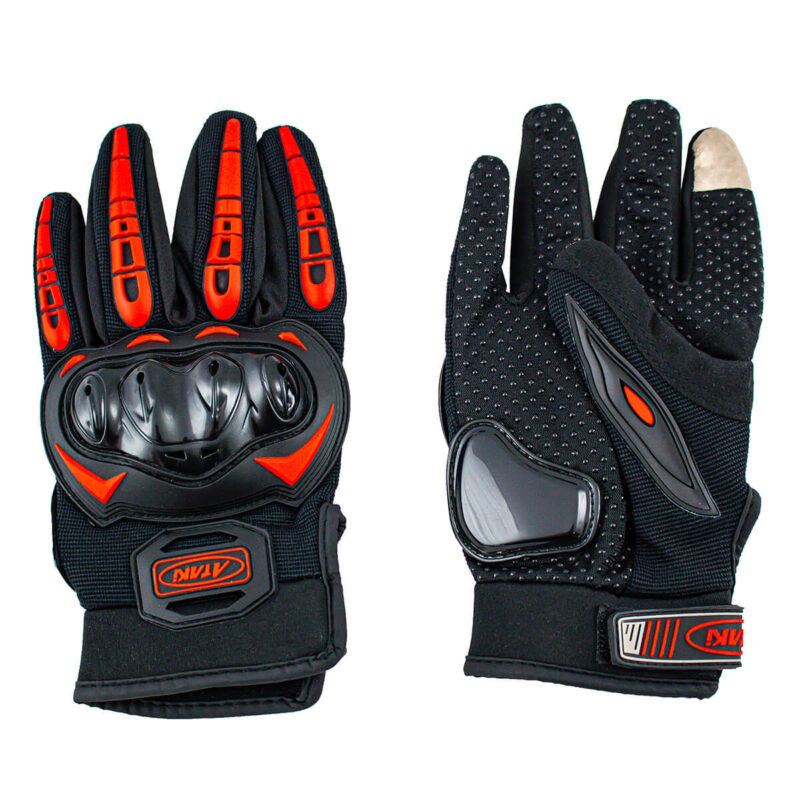 Перчатки текстильные ATAKI SC-117 (черный/красный, M, 020302-884-9489)