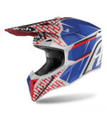 AIROH WRAAP IDOL RED/BLU GLOSS XL
