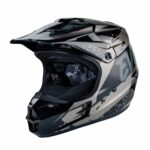 EF56 Шлем Base MX Чёрный глянец ABC (M)