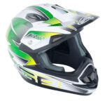 Шлем  XP-14 B WHITE GLOSSY/GRAPHIC GREEN XL