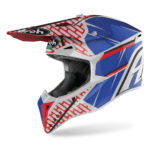 Внедорожный шлем Airoh Wraap Idol Red Blue Gloss XS