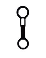 Ключ верхней крышки переднего амортизатора (46/50 мм)  SM-PARTS