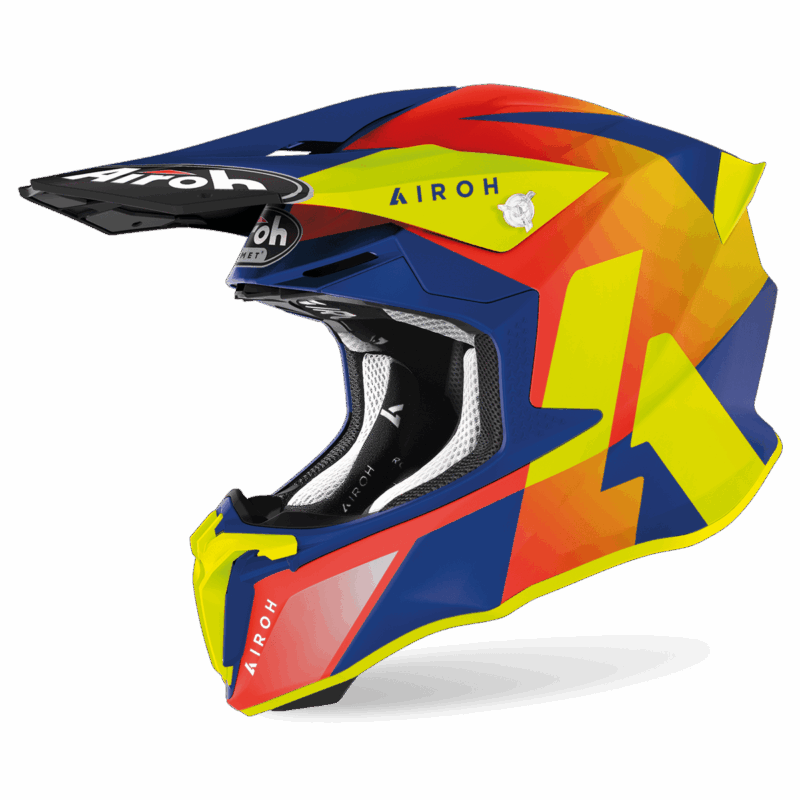 Внедорожный шлем Airoh Twist 2.0 Lift Azure Matt M