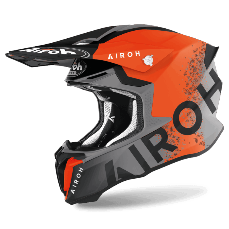 Внедорожный шлем Airoh Twist 2.0 Bit Orange Matt S