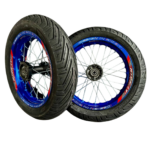 Мотарды питбайк 14/14 RideIt в сборе 2.5/3.0 Синие Gum