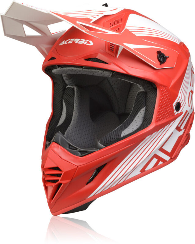 Шлем Acerbis X-TRACK VTR RED/WHITE, M