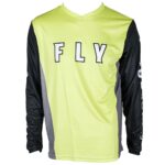 Джерси FLY RACING KINETIC REFRESH (Hi-Vis желтый/черный/серый, L, 6430126-929-1704)