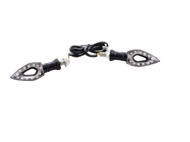 Поворотники светодиодные (компл. 2шт) SM-PARTS SMP-02A (черный, 020246-776-8668)