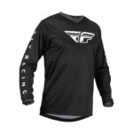 Джерси FLY RACING F-16 (черный/белый, M, 376-921M)