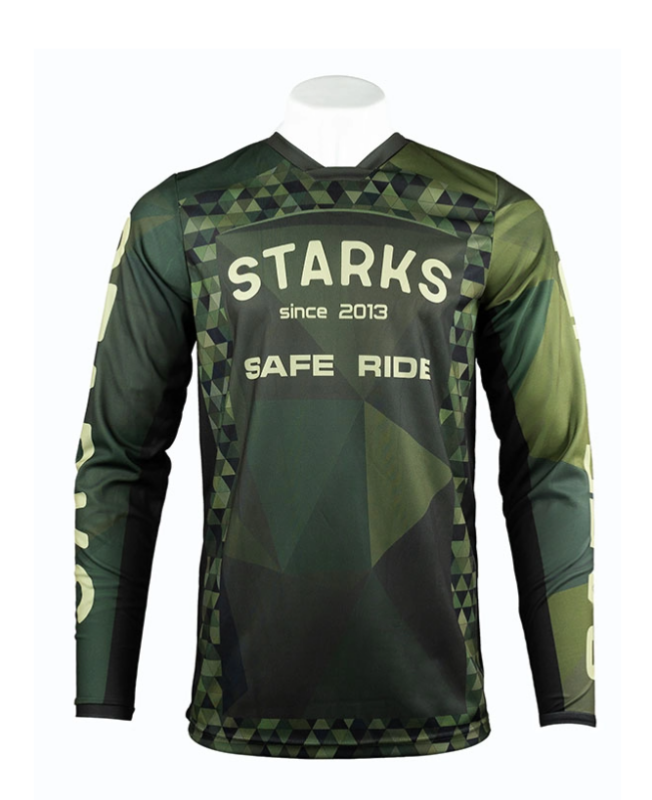 EF56 Джерси Enduro PRO 2.0 Forest Серый Хаки 1 (XXL)