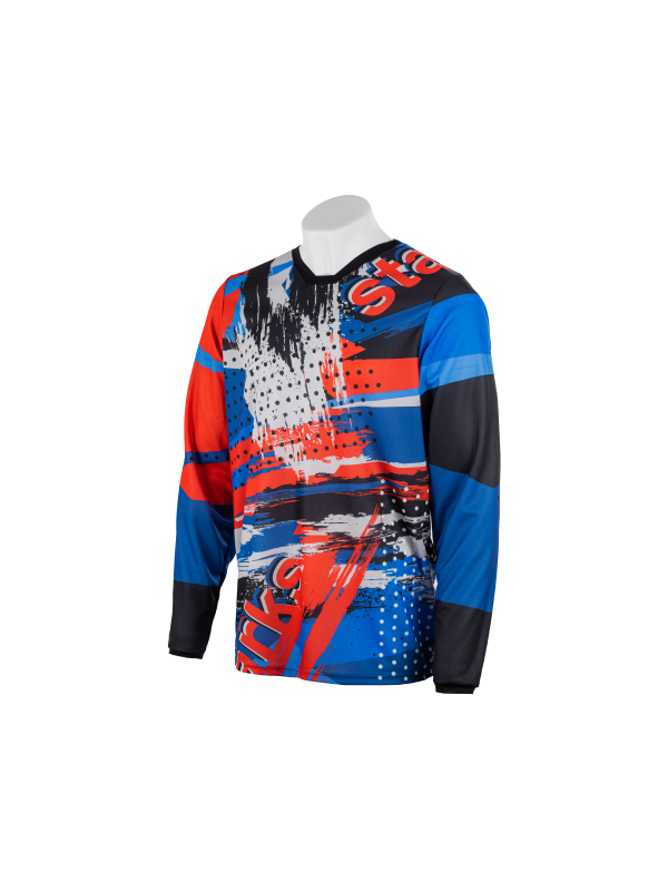 STARKS Джерси EVO KIDS Синий/Красный (L/26)