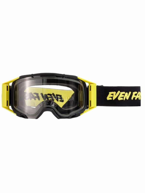 EF56 Кроссовые очки Base с двойной линзой Черный/Hi-Viz