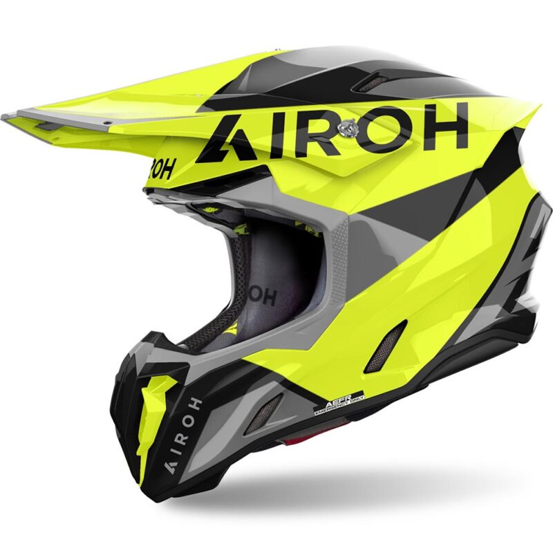 Внедорожный Шлем Airoh Twist 3 King Yellow Gloss XS