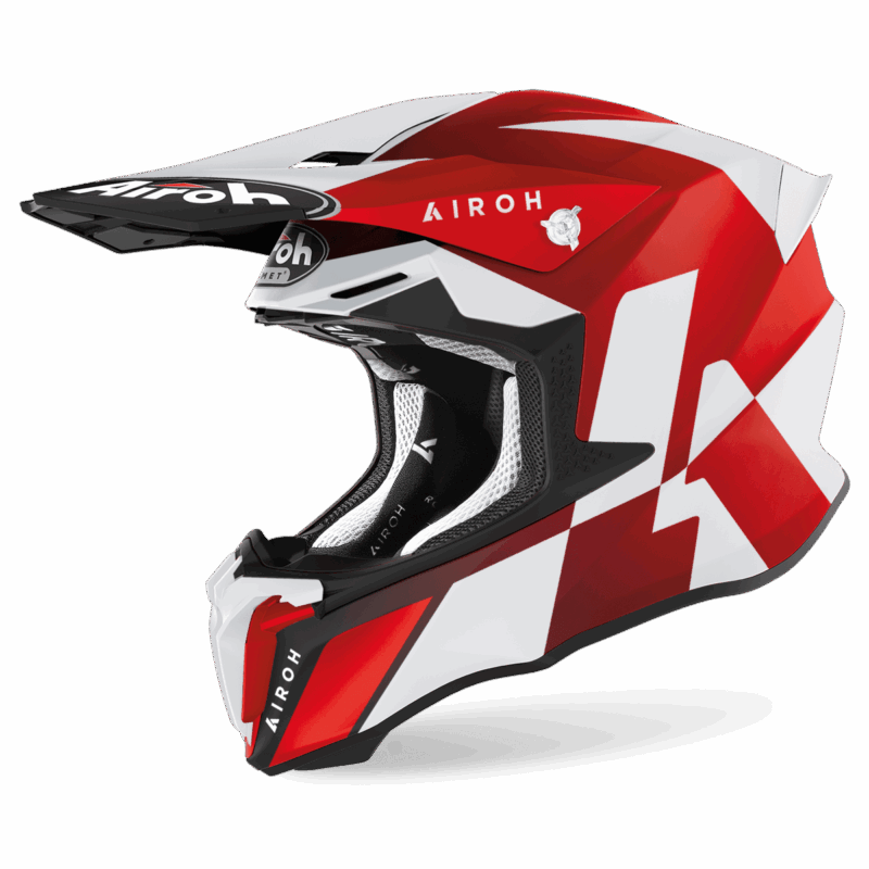 Внедорожный шлем Airoh Twist 2.0 Lift Red Matt S