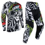 Детский комплект Джерси + Штаны Leatt 3.5 Mini XXS-EU100-110cm Zebra