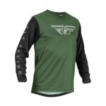 Джерси FLY RACING F-16 (зеленый/черный, S, 376-923S)