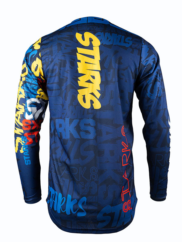 STARKS Джерси Base Cross 2.0 Синий (XXL)