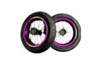 Мотарды питбайк 14/14 RideIt в сборе 2.5/3.0 Фиолетовые