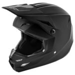 Шлем кроссовый FLY RACING KINETIC Solid (черный матовый, S, 140126-880-4113)
