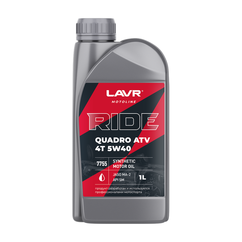 LAVR MOTO RIDE QUADRO 4T 5W40 SM (1Л)