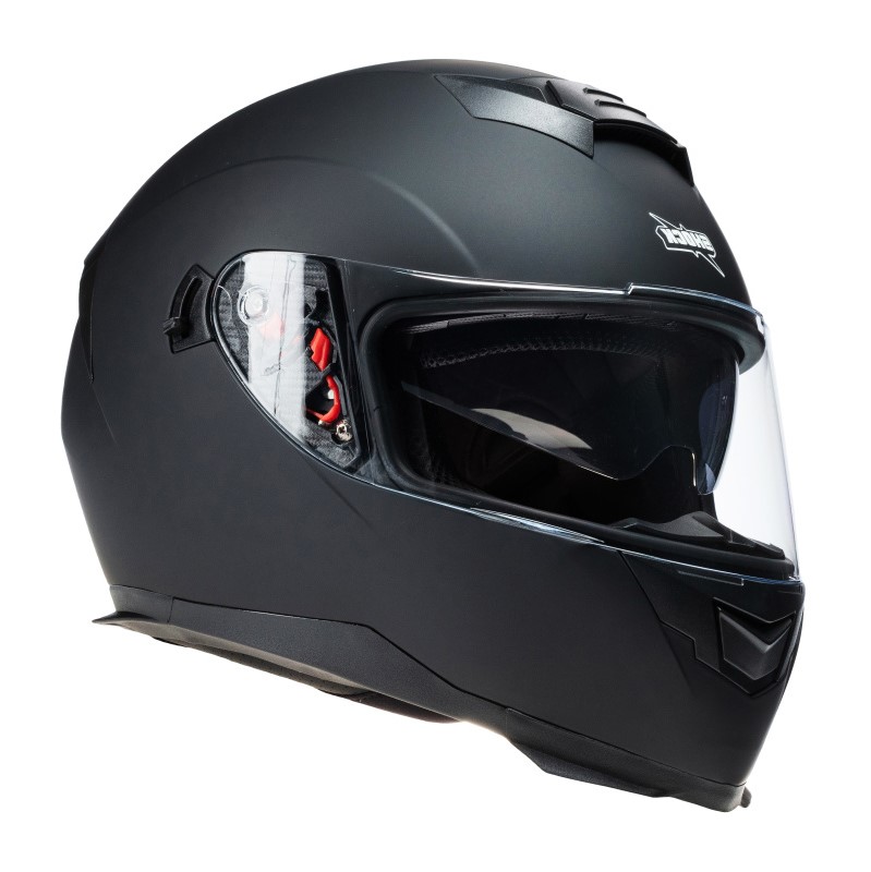 Шлем дорожный SHOCK M3 MATT BLACK (L 59-60 см)