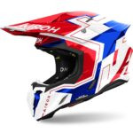 Внедорожный Шлем Airoh Twist 3 Dizzy Blue-Red Gloss XS