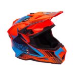 Шлем KIOSHI Holeshot 801 кроссовый (Оранжевый/ синий, М, 304171-10)