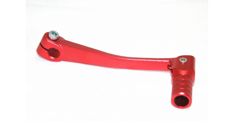 Рычаг переключения передач алюминиевый SM-PARTS (красный, 020222-792-4934)