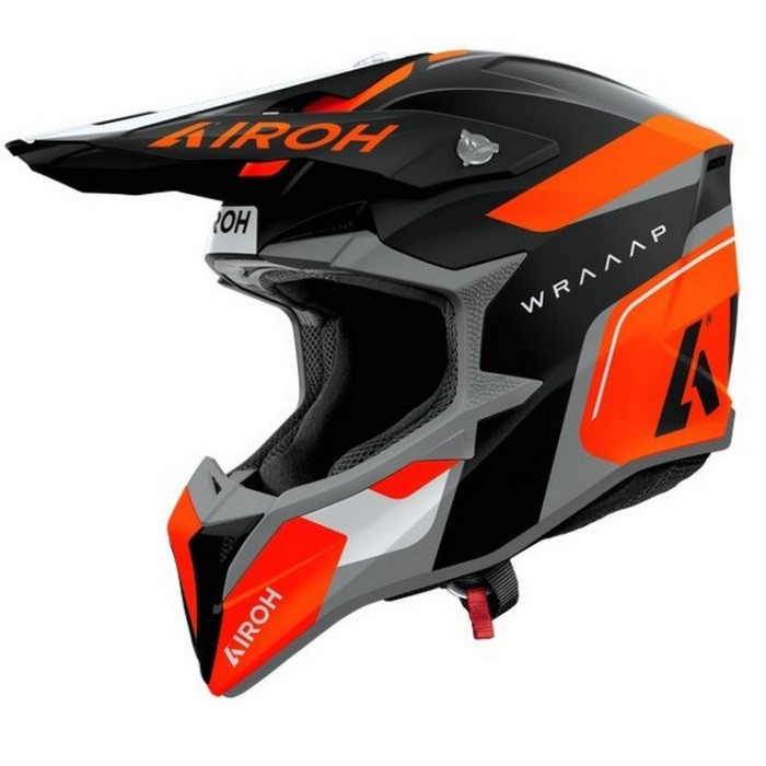 Внедорожный шлем Airoh Wraaap Conquer Orange Matt S
