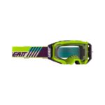 Маска кросс Leatt Velocity 5.5 Cryztal Lime Purple 75 VLT