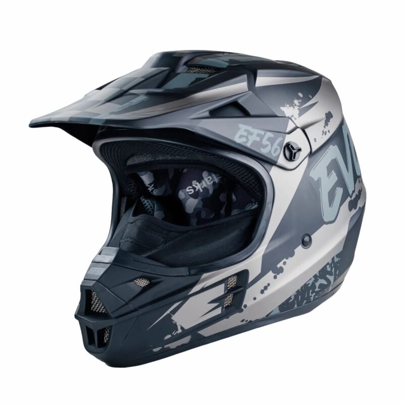 EF56 Шлем Base MX Черный матовый ABS (XXXL)